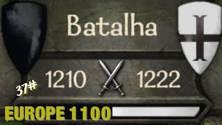 37 BATTLE VS ALMORAVID EMPIRE 1222 X 1210 MOUNTampBLADE 2 EUROPE 1100 PT BR GAME PLAY [upl. by Ellingston]