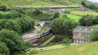 Trains at the Standedge Tunnel [upl. by Aicercul]