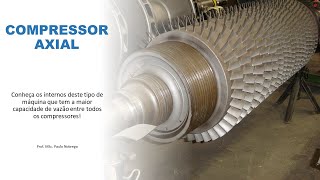 COMPRESSOR AXIAL  Conheça os componentes internos dos compressores axiais e suas características [upl. by Harned]