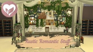 The Sims 4  Rustic Romantic  Speed Build [upl. by Tsyhtema976]