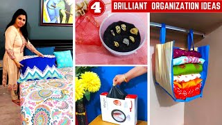 Brilliant NO COST Organization Ideas  जुगाड़ लगाओ पैसे बचाओ [upl. by Raual]