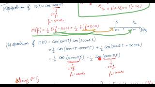 Problems on DSB SC Amplitude Modulated signal [upl. by Annekahs175]