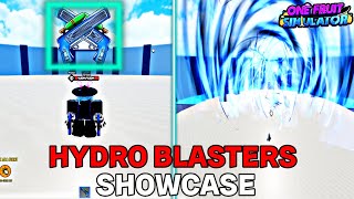 HYDRO BLASTERS SHOWCASE  DAMAGE ONE FRUIT SIMULATOR [upl. by Melisent]