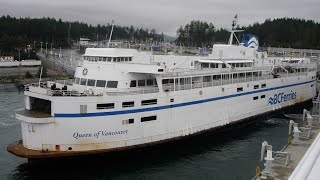 BC Ferries Tsawwassen to Swartz Bay Queen of Vancouver [upl. by Atlante919]