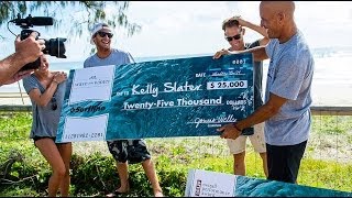 Kelly Slater Wins 201314 Wave of the Winter [upl. by Kyrstin904]