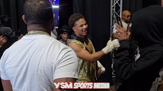 Curmel Moton Mobbed by Fans after his Spectacular First Round Knockout [upl. by Dunham]