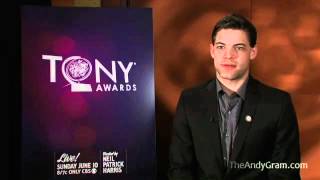 2012 Tony Awards  Meet the Nominees  Jeremy Jordan [upl. by Chaffin]