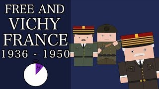 Ten Minute History  World War 2 Free and Vichy France Short Documentary [upl. by Citarella]