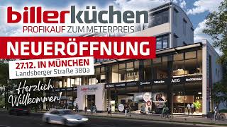 Neueröffnung billerküchen in München  Landsberger Straße 380 a [upl. by Siraj]