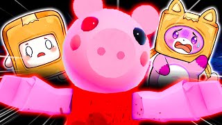 Can LANKYBOX Escape PIGGYS SHIP ROBLOX PIGGY CHAPTER 8 [upl. by Donald426]