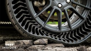 Why Cars Dont Have Airless Tires Yet [upl. by Nitneuq]