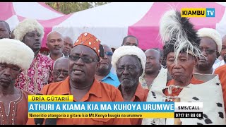 Kikuyu Council of Elders Kiama Kia Ma Urge Mt Kenya Leaders to Unite [upl. by Duncan96]