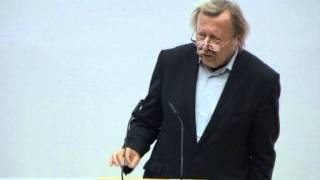 Festvortrag Prof Dr Peter Sloterdijk an der Universität Bayreuth 2011 [upl. by Enyahc]