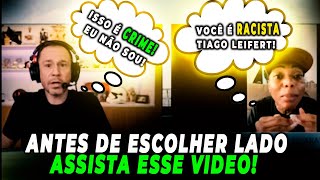 🚨TRETA Tiago Leifert Racismo ou má interpretação Tiago Leifert sendo CANCELADO tiagolesportes [upl. by Ennayd]