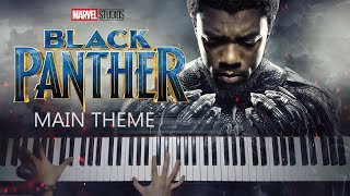 Black Panther Main Theme Piano [upl. by Conway]