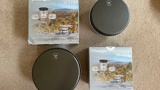 Trangia 253 UL amp 273 UL side by side comparison  NOT an unboxing [upl. by Emyam]