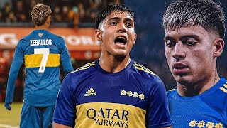 EZEQUIEL ZEBALLOS  MEJORES JUGADAS  BOCA JUNIORS  2022 [upl. by Nishi]