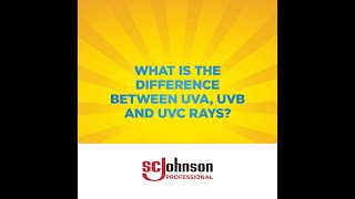 The Difference between UVA UVB amp UVC [upl. by Ahtaga]