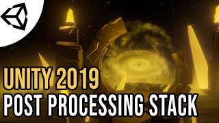 PostProcessing Stack V2 TutorialC  Unity tutorial 2019 [upl. by Inalan]