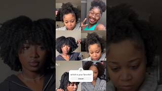 🥰Back To School Demure and Natural 4C Hairstyles Protective Hairstyles Compilation hairstyles [upl. by Loring]