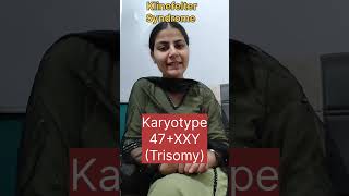 Klinefelter Syndrome l Genetic disorder l Trisomy biology [upl. by Kcirreg]