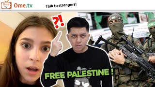 ROAST1NG ORANG ISR4EL amp FREE PALESTINE   OMETV Internasional [upl. by Koralie148]