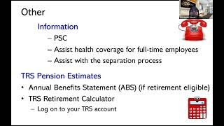 PreRetirement Seminar Breakout Session for TRS Members 2024 recording [upl. by Kurys221]