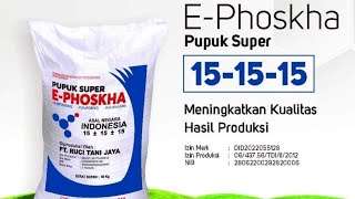 Hasil tanam yang memuaskan pengaplikasian dengan kualitas produk pupuk majmuk terbaik [upl. by Albin445]