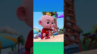 Swimming Song  3D Animation Rhymes amp Songs For Children shorts 3d song kids [upl. by Yclehc]