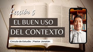 EL USO DEL CONTEXTO 5  Pastor Jonatán [upl. by Linc]