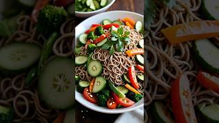 Quick amp Tasty Soba Noodle Salad [upl. by Hannahsohs]