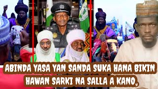 Abinda yasa yan sanda suka hana hawan sarki na bikin salla a kano [upl. by Kissie]