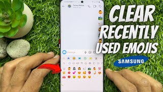 How To Clear Recently Used Emojis on Samsung Keyboard [upl. by Nalo]