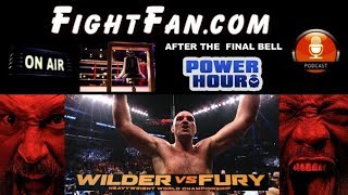 FightFan com Radio  Fury vs Wilder Post Fight Commentary Podcast [upl. by Hadwyn]