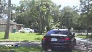 SUSPECT ON THE RUN AFTER FLEEING FROM FLORIDAHIGHWAYPATROL STOP [upl. by Yseult]