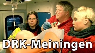 Rettungsassistenten im Einsatz  Unterwegs mit dem DRK Meiningen [upl. by Aenitsirhc]