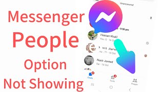 messenger people option not showing  how to fix messenger people option not showing [upl. by Haile]