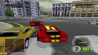 Test Drive 6 1999 PSX Gameplay  London [upl. by Bondie270]