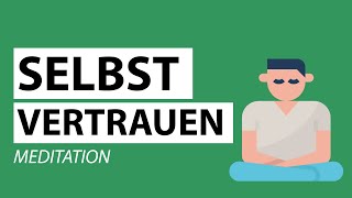 Geführte Meditation Selbstvertrauen stärken  Selbstbewusstsein stärken Innere Stärke 10 Minuten [upl. by Terrell]