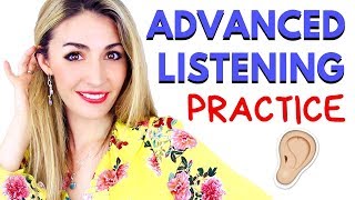 Advanced English Listening Practice👂  Test your Listening [upl. by Akiraa]