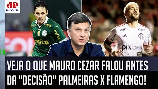 quotGente a CHANCE de o Palmeiras SE CLASSIFICAR contra o Flamengo hoje équot Mauro Cezar É DIRETO [upl. by Aikahc]