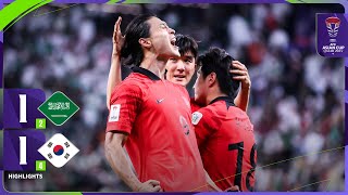 Full Match  AFC ASIAN CUP QATAR 2023™  Round of 16  Saudi Arabia vs Korea Republic [upl. by Ingraham]