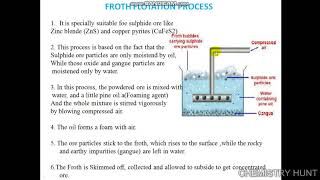 FROTH FLOATATION PROCESS [upl. by Aisital58]