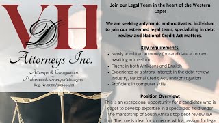 Candidate Attorney Vacancy [upl. by Etiuqram]