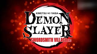 Demon Slayer Swordsmith Village Arc OST  Akaza Infinity Castle Entrance Official Version [upl. by Lleuqram]