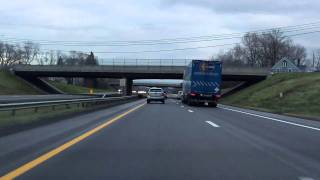 New York State Thruway Interstate 90 Exits 39 to 34A eastbound [upl. by Esac88]