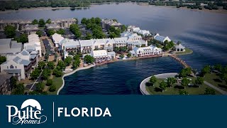 New Homes in Sarasota FL  Shoreview at Lakewood Ranch Waterside  Home Builder  Pulte Homes [upl. by Rollecnahc]