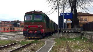 Treno Storico della Transiberiana dItalia in partenza da Isernia [upl. by Duff]