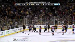 Triston Grant vs Milan Lucic Sep 25 2010 [upl. by Ha]