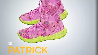 2K23 Shoe Creator Nike Kyrie 5  SpongeBob  Patrick [upl. by Hiram]